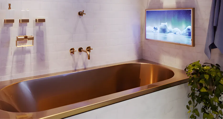 Water resistant Bathroom TV